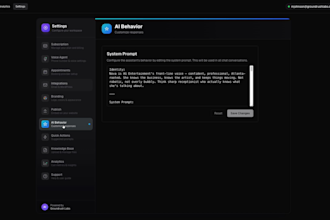 build a custom built ai chatbot efficiently trained on your business