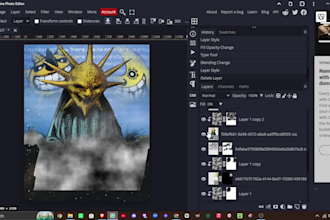 make artworks and design for you