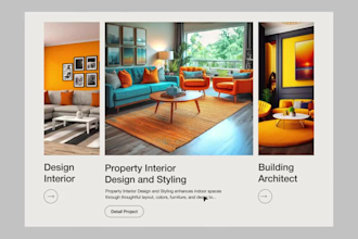 design a remodeling website, home renovation, contractor website with wordpress