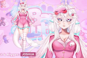 design and rig your live2d rigging, live2d model, live2d art