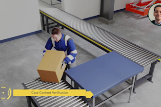 do 3d industrial animation warehouse logistic video  and supply chain automation