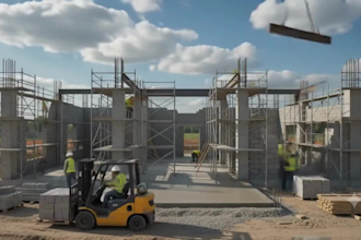 edit construction time lapse videos