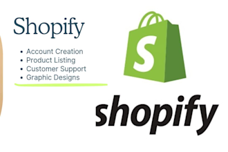 shopify account creation and management