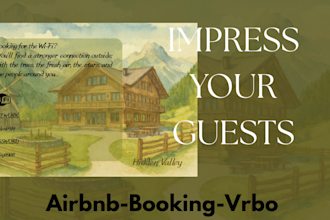 custom guest welcome note