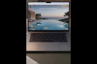build an animated 3d website with cinematic scroll