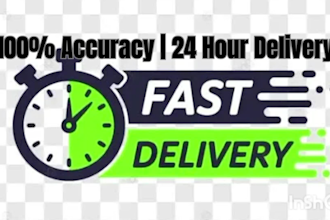 do pdf to excel and ms word data entry typing work