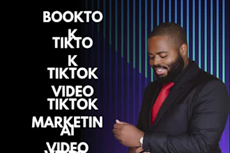 create a viral booktok video to promote your book