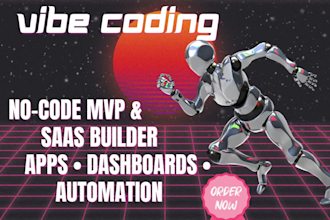 no code saas, web app, mvp, emergent ai sh vibe coding