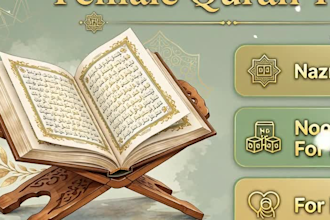 teach nazra quran with tajweed and norani qaida for kids