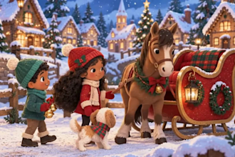 2d, 3d and watercolor animation for kids, christmas and holidays kids songs