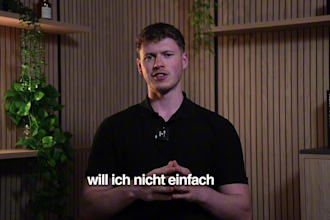 produce authentic ugc videos in english and german