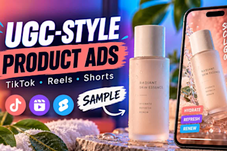 create  product ads for tiktok and instagram reels
