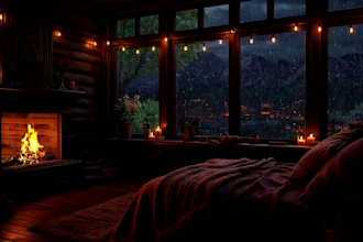 create 20 premium cozy rain videos