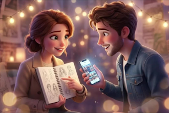 do ai art 3d pixar style ai animation cartoon disney animation ai storytelling