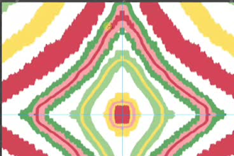 create geometrical pattern for fabric and textile