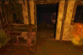create psx low poly 3d models game assets and props