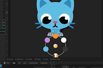 design smooth custom lottie animation for mobile app and web