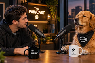 create ai talking animal interview ai dog,cat talk engaging funny animal podcast