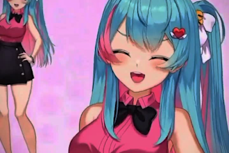 design a custom vtuber avatar with smooth live2d rigging, movement and tracking