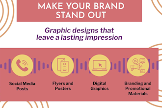 create designs, social media posts, and branding materials
