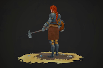 create 3d game models, 3d game animation, 3d models and 3d game character