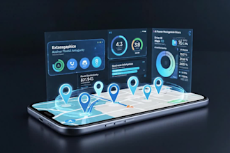 develop ai powered gps tracking, geolocation and navigation mobile app