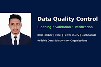 clean, validate and manage large datasets