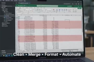 automate excel and CSV tasks using python