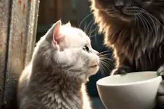 create viral ai kitten story shorts for youtube tiktok and reels
