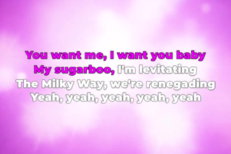 make a karaoke style lyrics video for singers to promote new music