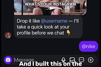 do chat automations for your social media accounts