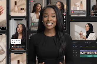 create a ai video author spotlight interview video for your business
