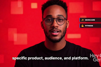 create realistic ai ugc video ads, ugc video ads, for tiktok, instagram facebook