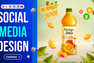 design premium social media graphics