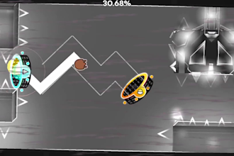 make gd demon layouts fast and slow gameplay