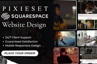 design pixieset photography website client gallery squarespace photography