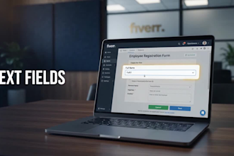 create fillable form with data validations within 24 hors
