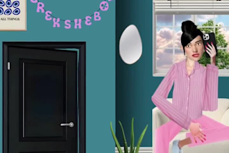 create a dynamic storytelling vox style collage animation or mixed media video