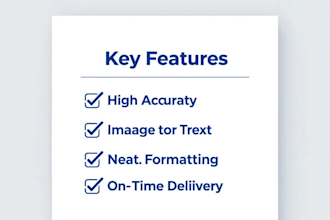 do fast and accurate typing from PDF, image or notes