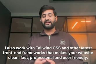 build, rebuild website development as full stack web developer, front end dev