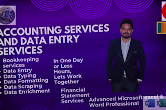 data entry and bookkeeping specialist
