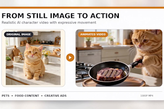 animate your illustration or character into an ai video