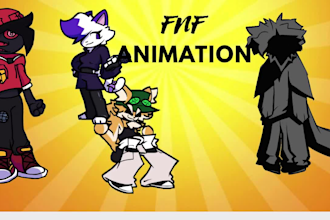 do fnf sprite animation, fnf mod for friday night funkin character and animation