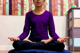 teach live online meditation session for relaxation