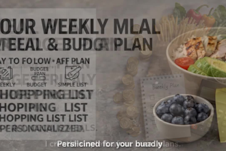 create a personalized meal and budget plan