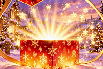 create 3d christmas animation video, christmas logo animation and new year clip
