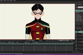 draw stylized cartoon characters and oc art