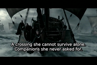create a cinematic book trailer video for your novel