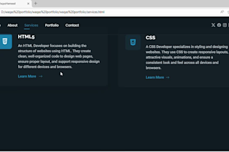 convert figma, PSD to responsive HTML website