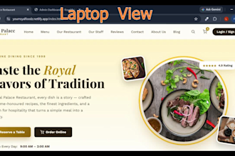 create a premium website for startups, companies, and personal brands
